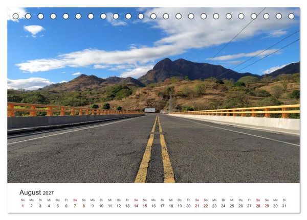 Produktbild: El Salvador - Unber&uuml;hrte und wundersch&ouml;ne Natur. (Tischkalender 2027 DIN A5 quer), CALVENDO Monatskalender