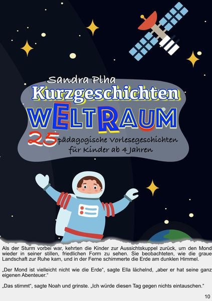 Produktbild: KitaFix-Kurzgeschichten Weltraum