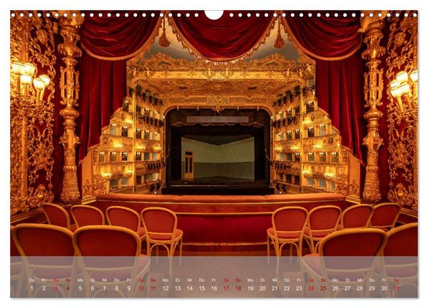 Produktbild: Teatro La Fenice (Wandkalender 2026 DIN A3 quer), CALVENDO Monatskalender