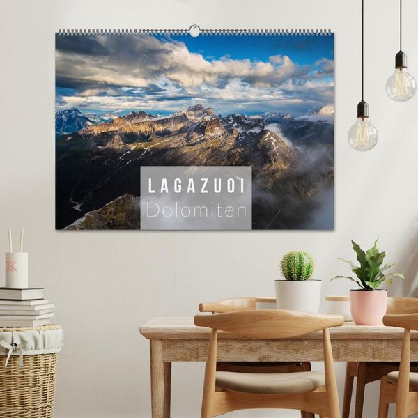 Produktbild: Lagazuoi Dolomiten (Wandkalender 2027 DIN A2 quer), CALVENDO Monatskalender