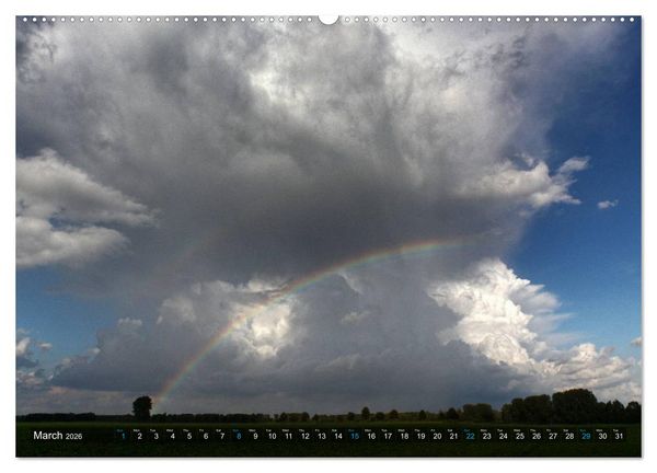 Produktbild: Cloud Appreciation (High Quality Premium Wall Calendar 2026 DIN A2 landscape),CALVENDO 12 Month Wall Calendar