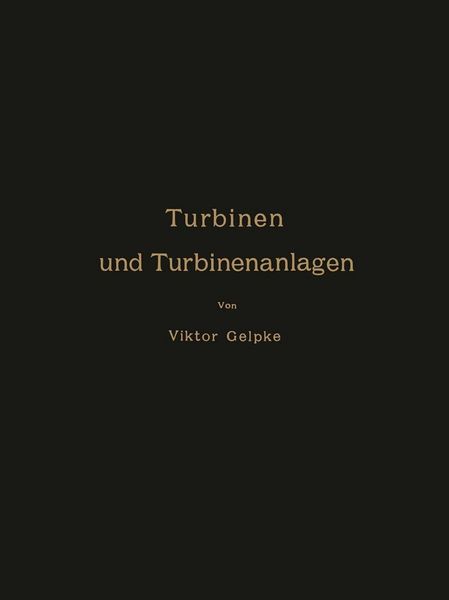 Produktbild: Turbinen und Turbinenanlagen
