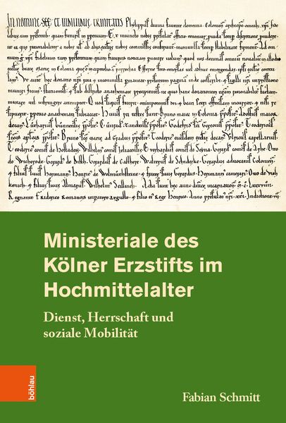 Produktbild: Ministeriale des K&ouml;lner Erzstifts im Hochmittelalter