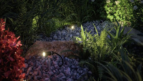 Produktbild: Paulmann Plantini 93997 Beleuchtungssystem Plug & Shine LED-Gartenstrahler LED 2.5 W Warmwei&szlig;
