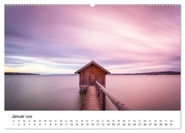 Produktbild: Landschaften vom Licht gek&uuml;&szlig;t (hochwertiger Premium Wandkalender 2026 DIN A2 quer), Kunstdruck in Hochglanz