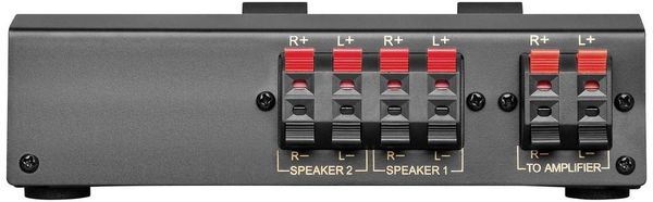 Produktbild: Goobay 60928 2 Port Lautsprecher-Umschalter einzeln schaltbar