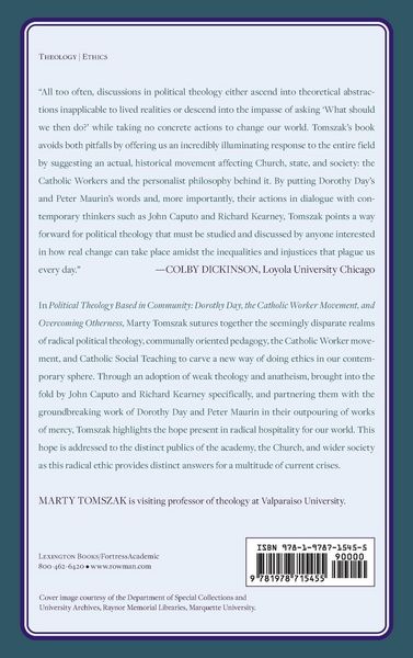 Produktbild: Political Theology Based in Community