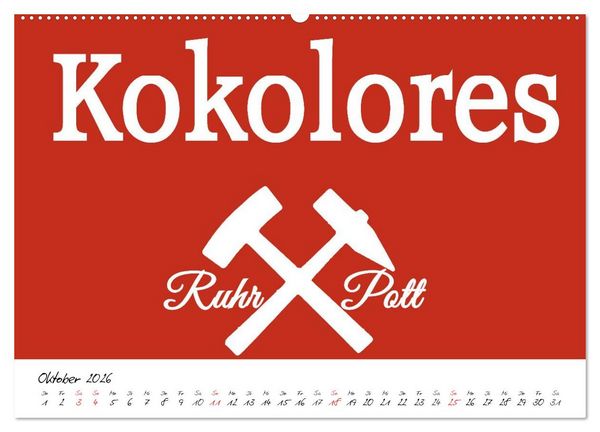 Produktbild: Ruhrpott Vokabeln (Wandkalender 2026 DIN A2 quer), CALVENDO Monatskalender