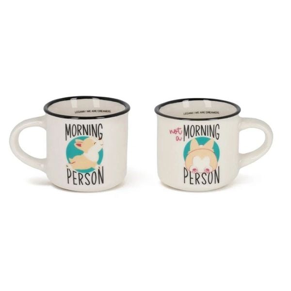 Produktbild: Legami 2er Set Kaffeetasssen - Corgi