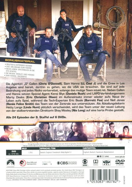 NCIS Los Angeles - Season 9  [6 DVDs]