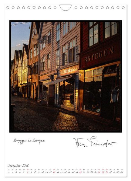 Produktbild: Norwegen analog (Wandkalender 2026 DIN A4 hoch), CALVENDO Monatskalender