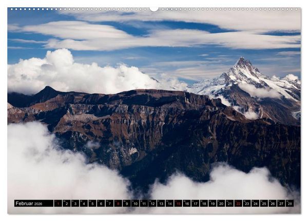 Produktbild: Schweizer Alpen. Natur und Landschaften (hochwertiger Premium Wandkalender 2026 DIN A2 quer), Kunstdruck in Hochglanz