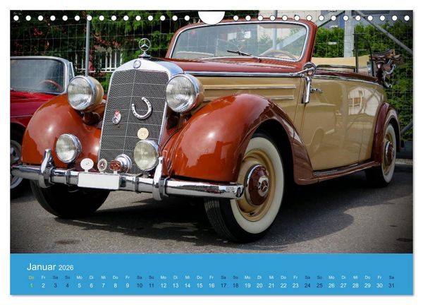 Produktbild: Mercedes Classics (Wandkalender 2026 DIN A4 quer), CALVENDO Monatskalender
