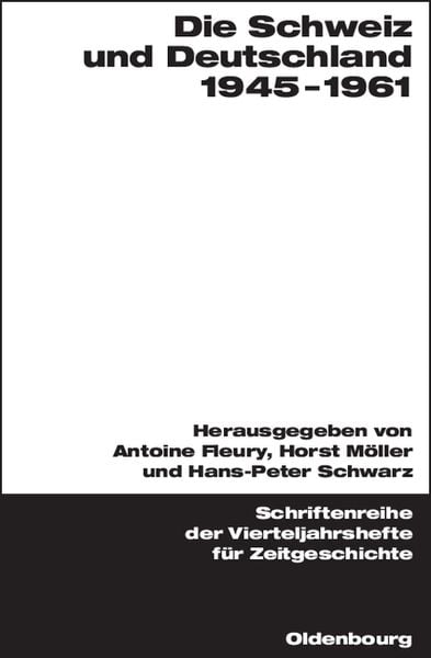 Produktbild: Die Schweiz und Deutschland 1945-1961