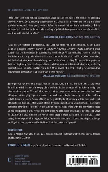 Produktbild: Forging Military Identity in Culturally Pluralistic Societies