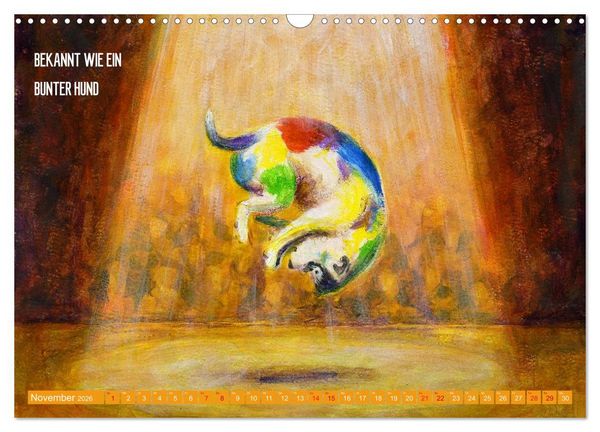 Produktbild: Sprichw&ouml;rter (Wandkalender 2026 DIN A3 quer), CALVENDO Monatskalender