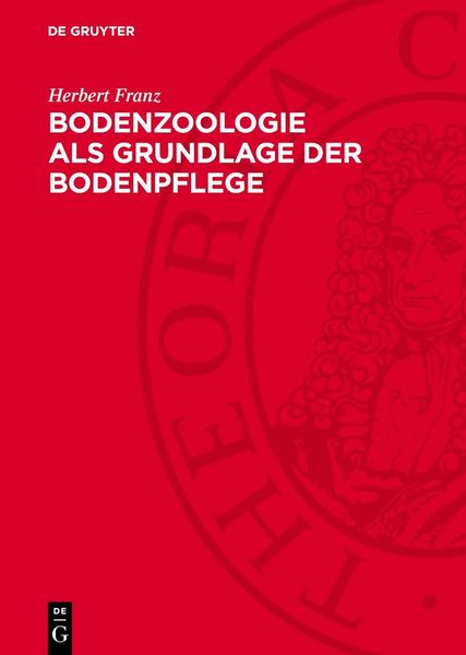 Produktbild: Bodenzoologie als Grundlage der Bodenpflege