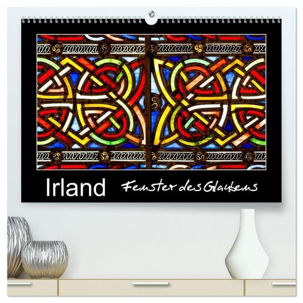Produktbild: IRLAND - Fenster des Glaubens (hochwertiger Premium Wandkalender 2026 DIN A2 quer), Kunstdruck in Hochglanz