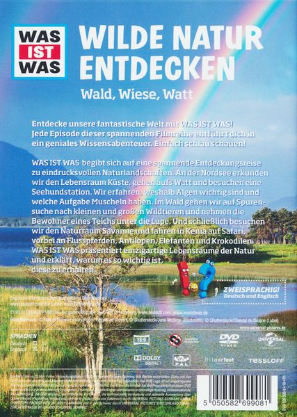 Produktbild: WAS IST WAS DVD Wilde Natur entdecken. Wald, Wiese, Watt