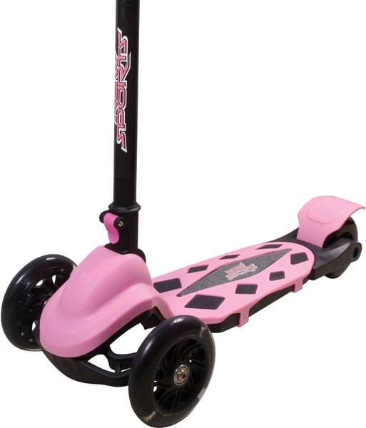 New Sports 3-Wheel Scooter Rosa, 120 mm, ABEC 7