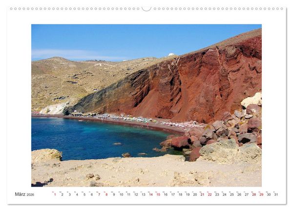 Produktbild: Griechischer Charme (Wandkalender 2026 DIN A2 quer), CALVENDO Monatskalender
