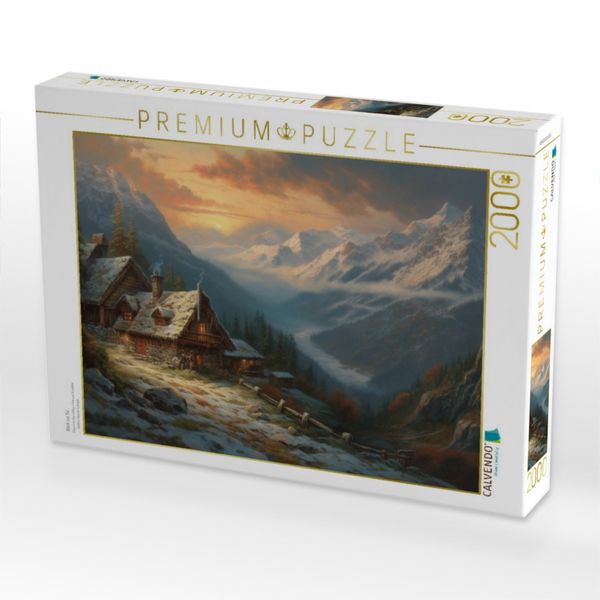 Produktbild: CALVENDO Puzzle Blick ins Tal | 2000 Teile Lege-Gr&ouml;&szlig;e 90x67cm Foto-Puzzle f&uuml;r gl&uuml;ckliche Stunden