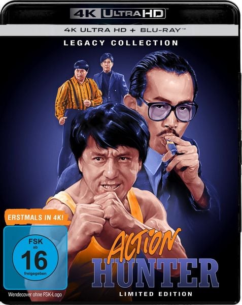 Produktbild: Action Hunter - Legacy Collection LTD. - 4K HDR 2-Disc Limited Edition (4K Ultra HD+Blu-ray)