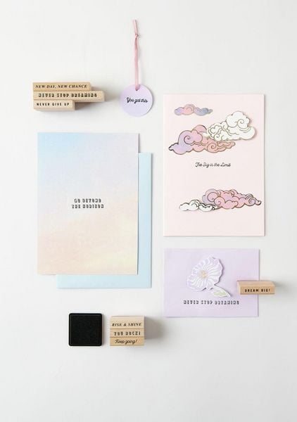 Produktbild: Stempelset Typo, The Sky is the Limit , 22 Stempel