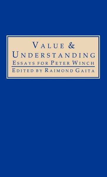Produktbild: Value and Understanding