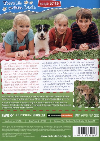 Produktbild: Tiere bis unters Dach - Staffel 3 [2 DVDs]