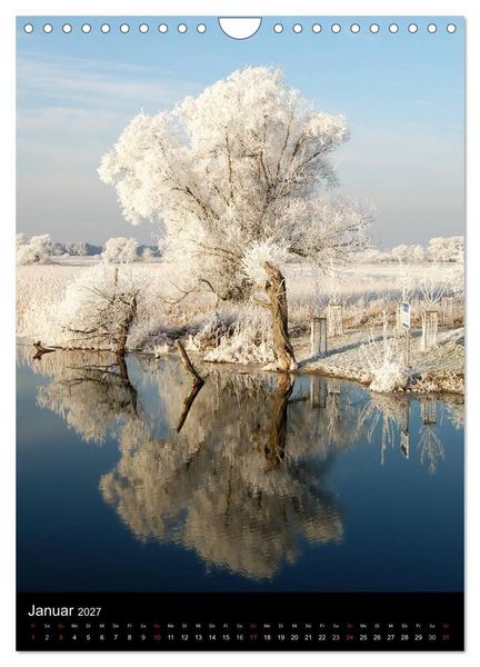 Produktbild: Land Brandenburg im Wechsel der Jahreszeiten (Wandkalender 2027 DIN A4 hoch), CALVENDO Monatskalender