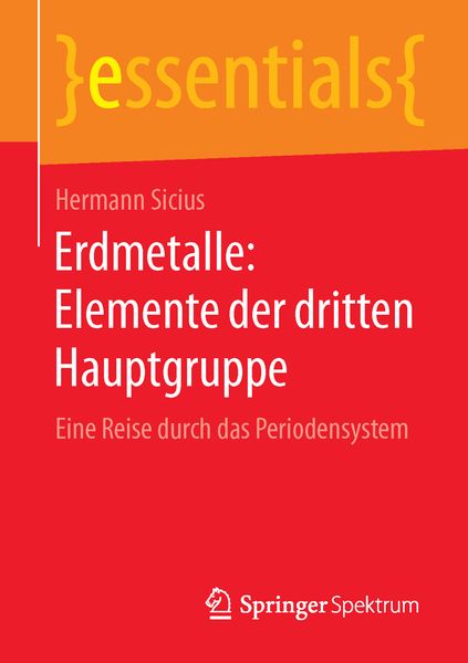 Produktbild: Erdmetalle: Elemente der dritten Hauptgruppe