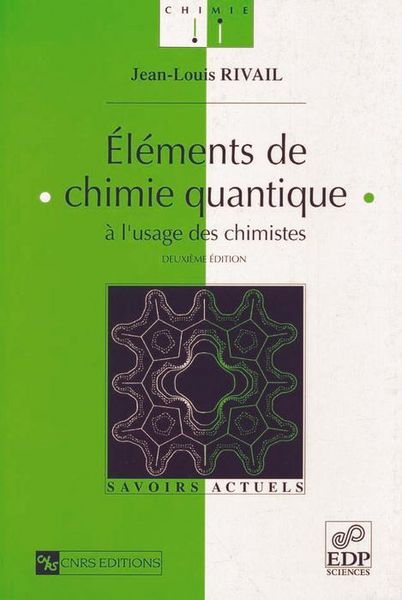 Produktbild: &Eacute;l&eacute;ments de chimie quantique