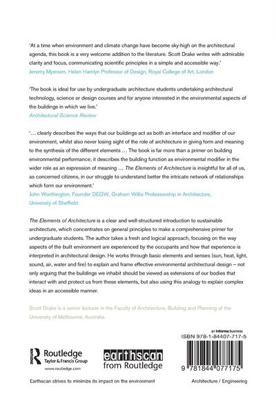 Produktbild: The Elements of Architecture