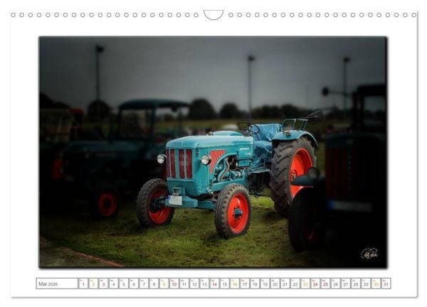 Produktbild: Oldtimer - Traktor Liebe (Wandkalender 2026 DIN A3 quer), CALVENDO Monatskalender