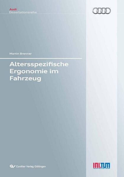 Produktbild: Altersspezifische Ergonomie im Fahrzeug