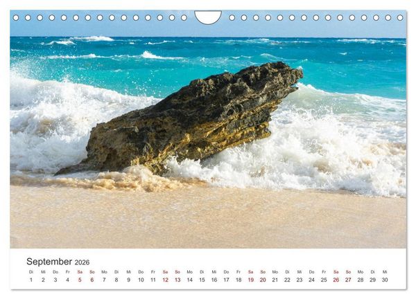 Produktbild: Bermuda - Eine Reise zu den Bermudainseln. (Wandkalender 2026 DIN A4 quer), CALVENDO Monatskalender