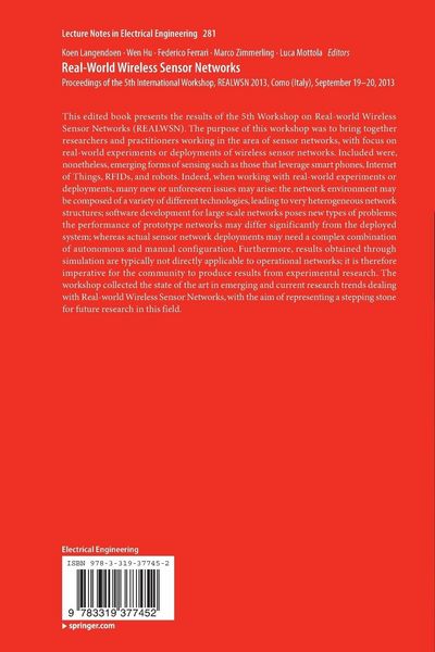Produktbild: Real-World Wireless Sensor Networks