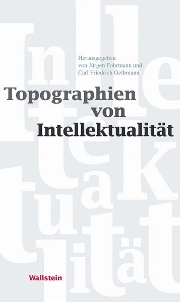 Produktbild: Topographien von Intellektualit&auml;t