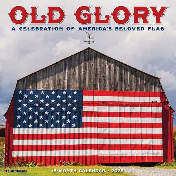 Produktbild: Old Glory 2025 12 X 12 Wall Calendar