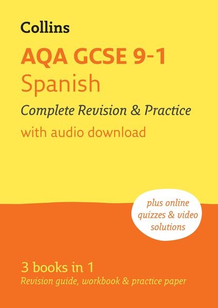 Produktbild: AQA GCSE 9-1 Spanish Complete Revision and Practice