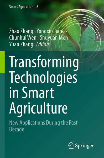 Produktbild: Transforming Technologies in Smart Agriculture