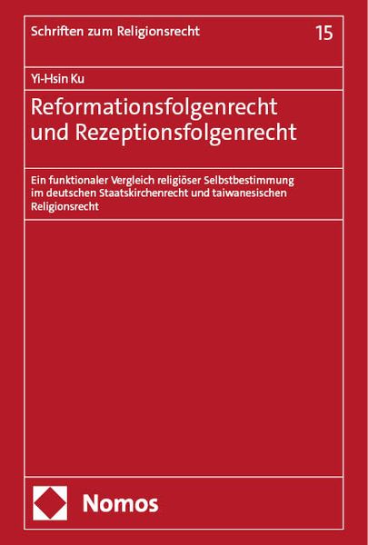 Produktbild: Reformationsfolgenrecht und Rezeptionsfolgenrecht