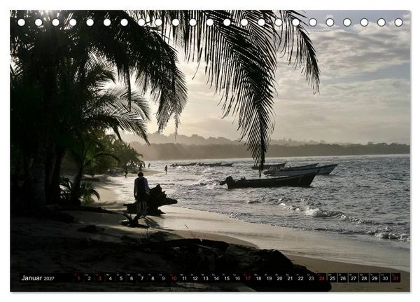 Produktbild: Costa Rica - Pure Lebensfreude (Tischkalender 2027 DIN A5 quer), CALVENDO Monatskalender