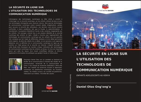 Produktbild: La S&eacute;curit&eacute; En Ligne Sur L'utilisation des Technologies De Communication Num&eacute;rique