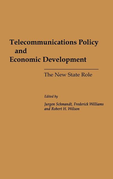 Produktbild: Telecommunications Policy and Economic Development