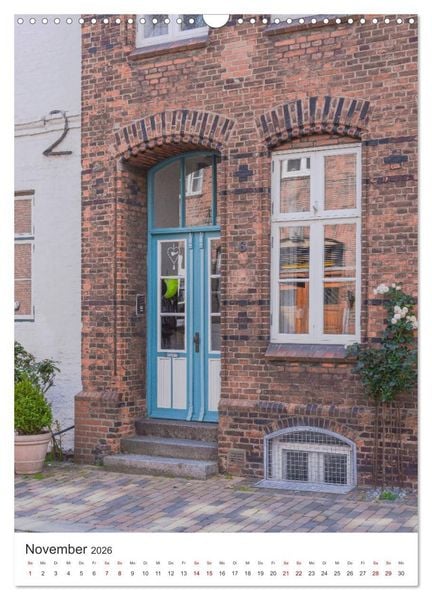 Produktbild: Husumer Ansichten, malerische Hafenstadt an der Nordsee (Wandkalender 2026 DIN A3 hoch), CALVENDO Monatskalender