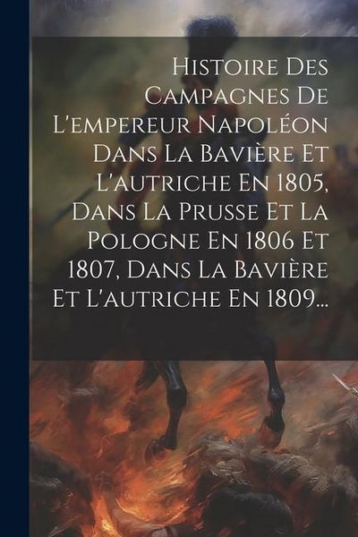 Produktbild: Histoire Des Campagnes De L'empereur Napol&eacute;on Dans La Bavi&egrave;re Et L'autriche En 1805, Dans La Prusse Et La Pologne En 1806 Et 1807, Dans La Bavi&egrave;re Et