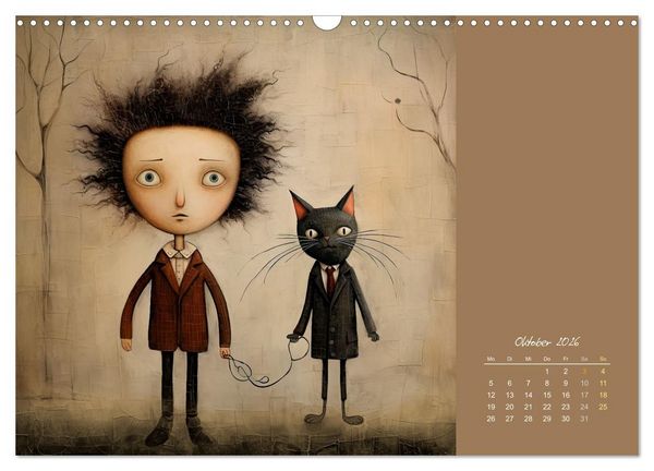 Produktbild: Die Katze - mein Freund (Wandkalender 2026 DIN A3 quer), CALVENDO Monatskalender