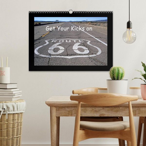 Produktbild: Get Your Kicks on Route 66 (Wandkalender 2026 DIN A3 quer), CALVENDO Monatskalender